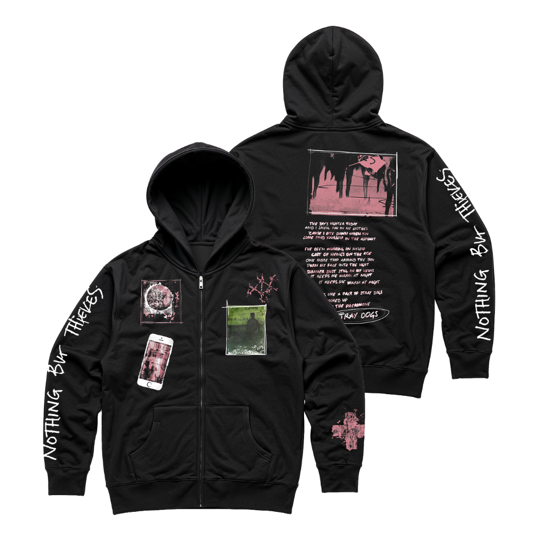 Stray Dogs Zip Hoodie