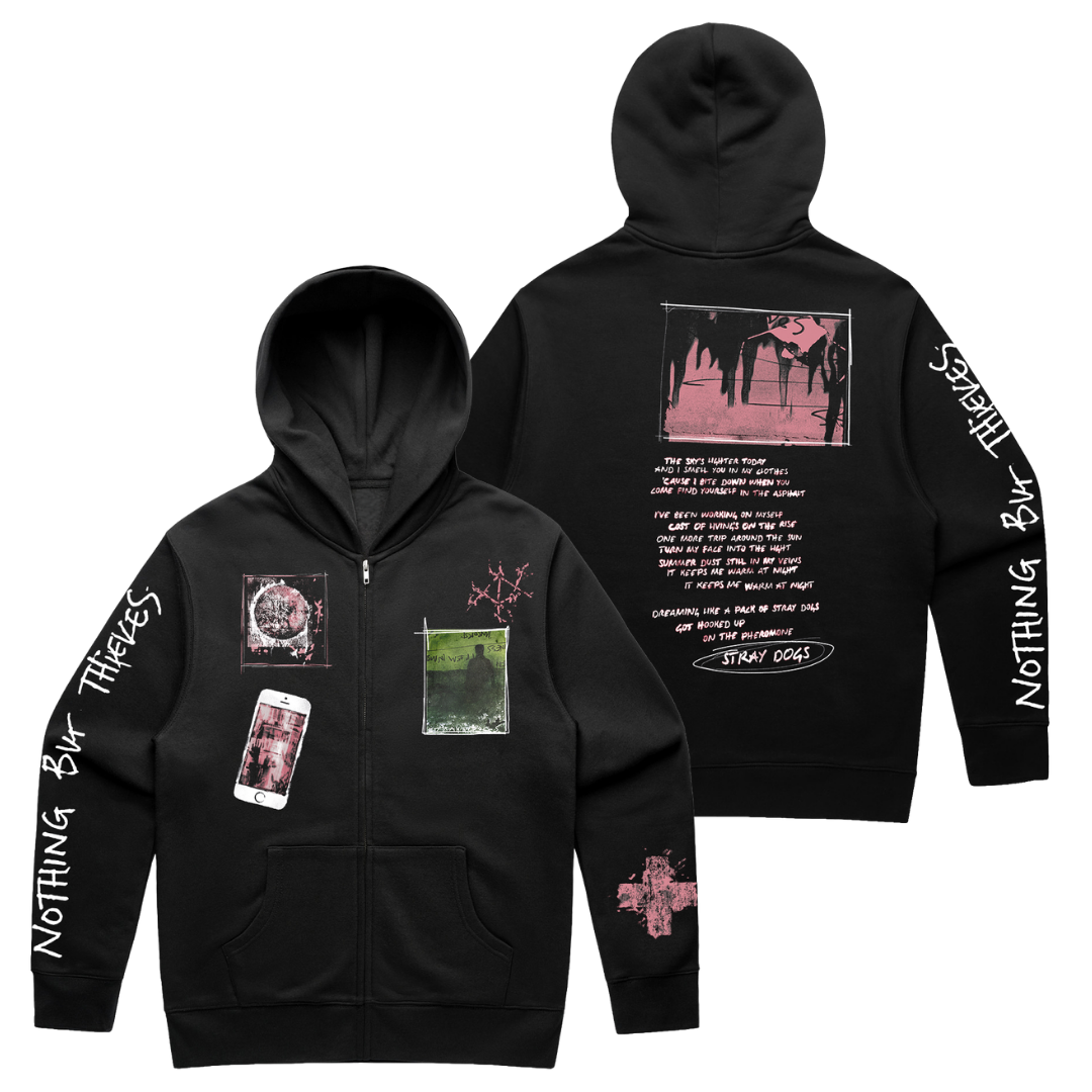 Stray Dogs Zip Hoodie